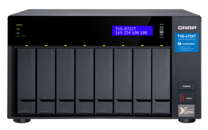 QNAP 8-Bay NAS, Intel core i5-8400T 6-core 1.7 GHz Processor(max 3.3GHz), 16GB  Thunderbolt 3 (TVS-872XT-i5-16G) (2 Years Manufacture Local Warranty In Singapore) -EOL