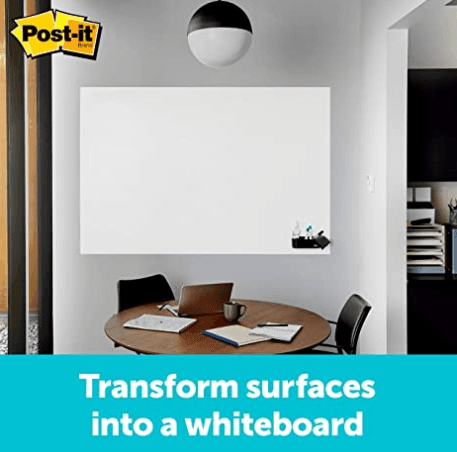 3M Post-it Super Sticky Dry Erase Surface Flexible Whiteboard 3ft x 2ft 3M-DEF3x2 (60 x 90cm) - Buy Singapore