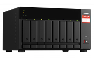 QNAP  8-bay NAS, AMD Ryzen V1000 series V1500B 4C/8T 2.2GHz, 8GB (QN-TS-873A-8G) (3 Years Manufacture Local Warranty In Singapore)
