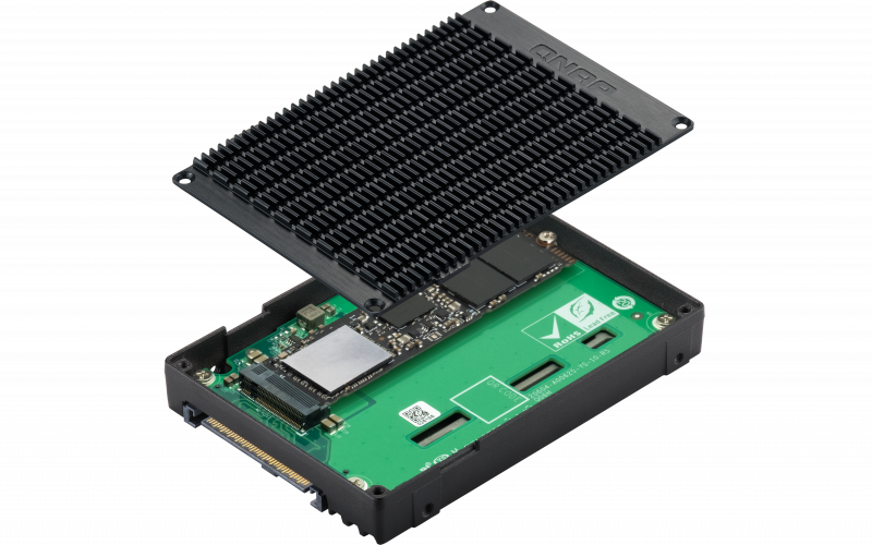 QNAP M.2 2280 PCIe NVMe to U.2 PCIe Gen4 x4 NVMe adapter (QN-QDA-UMP4) (1 Year Manufacture Local Warranty In Singapore)