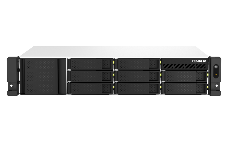 QNAP TS-873AeU-RP-4G 8-Bay Rackmount NAS Redundant Power Supply QTS OS (QN-TS-873AEU-RP-4G) (3 Years Manufacture Local Warranty In Singapore)