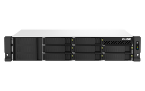 QNAP TS-873AeU-RP-4G 8-Bay Rackmount NAS Redundant Power Supply QTS OS (QN-TS-873AEU-RP-4G) (3 Years Manufacture Local Warranty In Singapore)