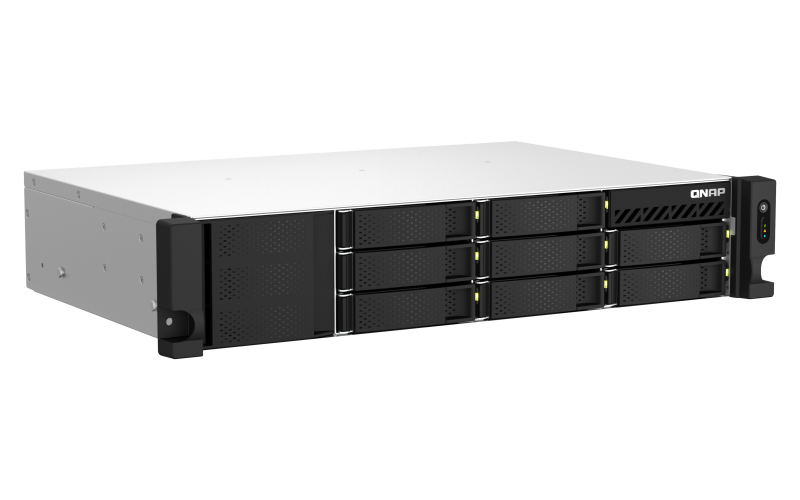 QNAP TS-873AeU-RP-4G 8-Bay Rackmount NAS Redundant Power Supply QTS OS (QN-TS-873AEU-RP-4G) (3 Years Manufacture Local Warranty In Singapore)