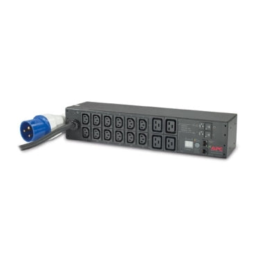 APC Rack PDU Metered 2U 32A 230V (12) C13 (4) C19 (AP7822B) (2 Years Manufacture Local Warranty In Singapore)