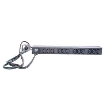 APC Rack PDU Basic 1U 16A 208-230V (12) C13 (AP9565) (2 Years Manufacture Local Warranty In Singapore)