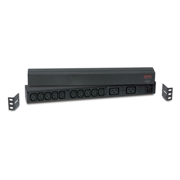 APC Rack PDU BASIC 1U 16A 208-230V (10) C13 (2) C19 (AP9559) (2 Years Manufacture Local Warranty In Singapore)