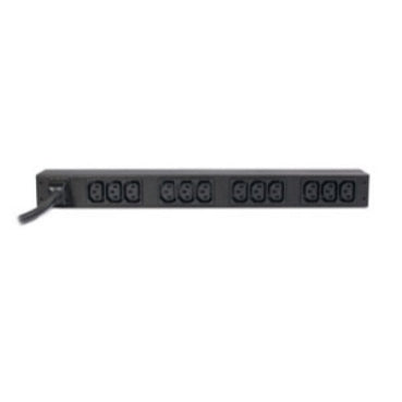 APC Rack PDU Basic 1U 16A 208-230V (12) C13 (AP9565) (2 Years Manufacture Local Warranty In Singapore)