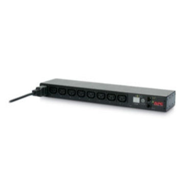 APC Rack PDU Switched 1U 16A 208-230V (8) C13 (AP7921B) (2 Years Manufacture Local Warranty In Singapore)