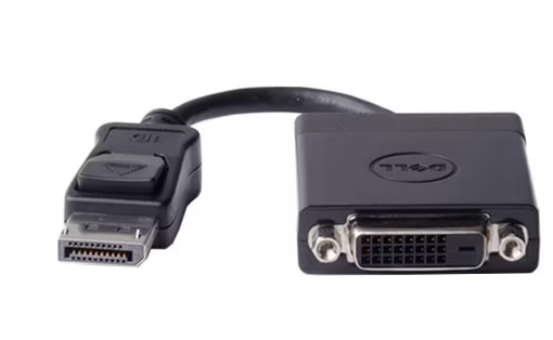 Dell DISPLAYPORT (M) TO DVI-SINGLE LINK (F) ADAPTER 492-11713