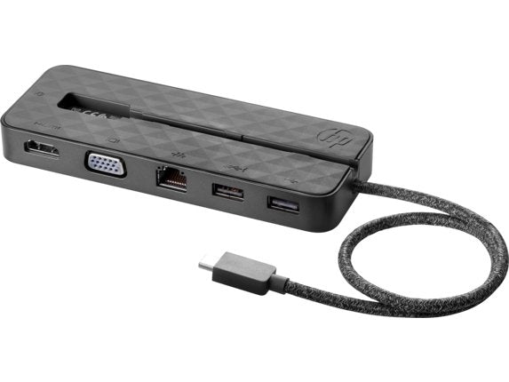 HP USB-C Mini Dock with VGA HDMI RJ45 PXE BOOT 2X USB 2.0 1PM64UT (Local Warranty in Singapore) - Win-Pro Consultancy Pte Ltd