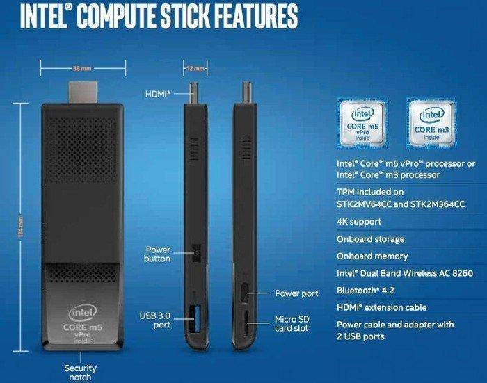 Intel Compute Stick STK2m3W64CC - Buy Singapore