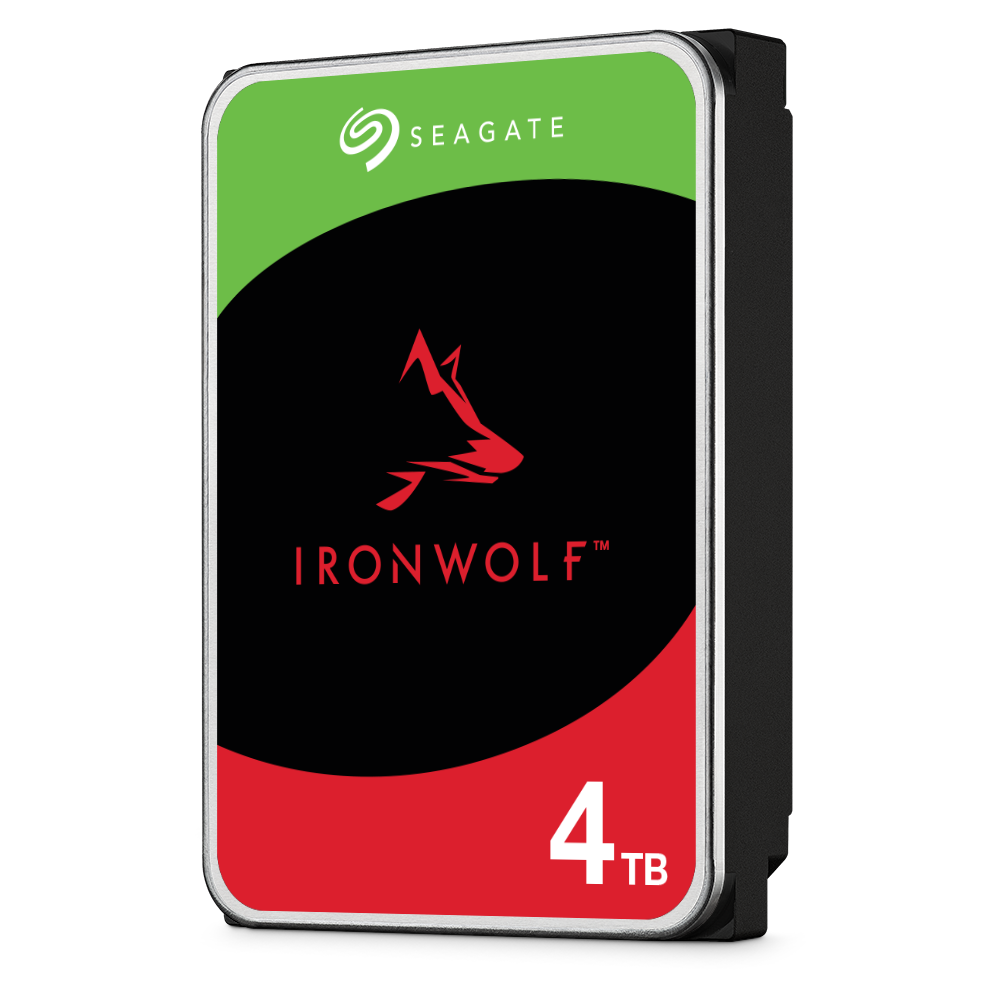 Seagate IRONWOLF 4TB NAS HDD 3.5" 5400RPM SATA 256MB- ST4000VN006 (3 Years Manufacture Local Warranty In Singapore) -Promo Price While Stock Last