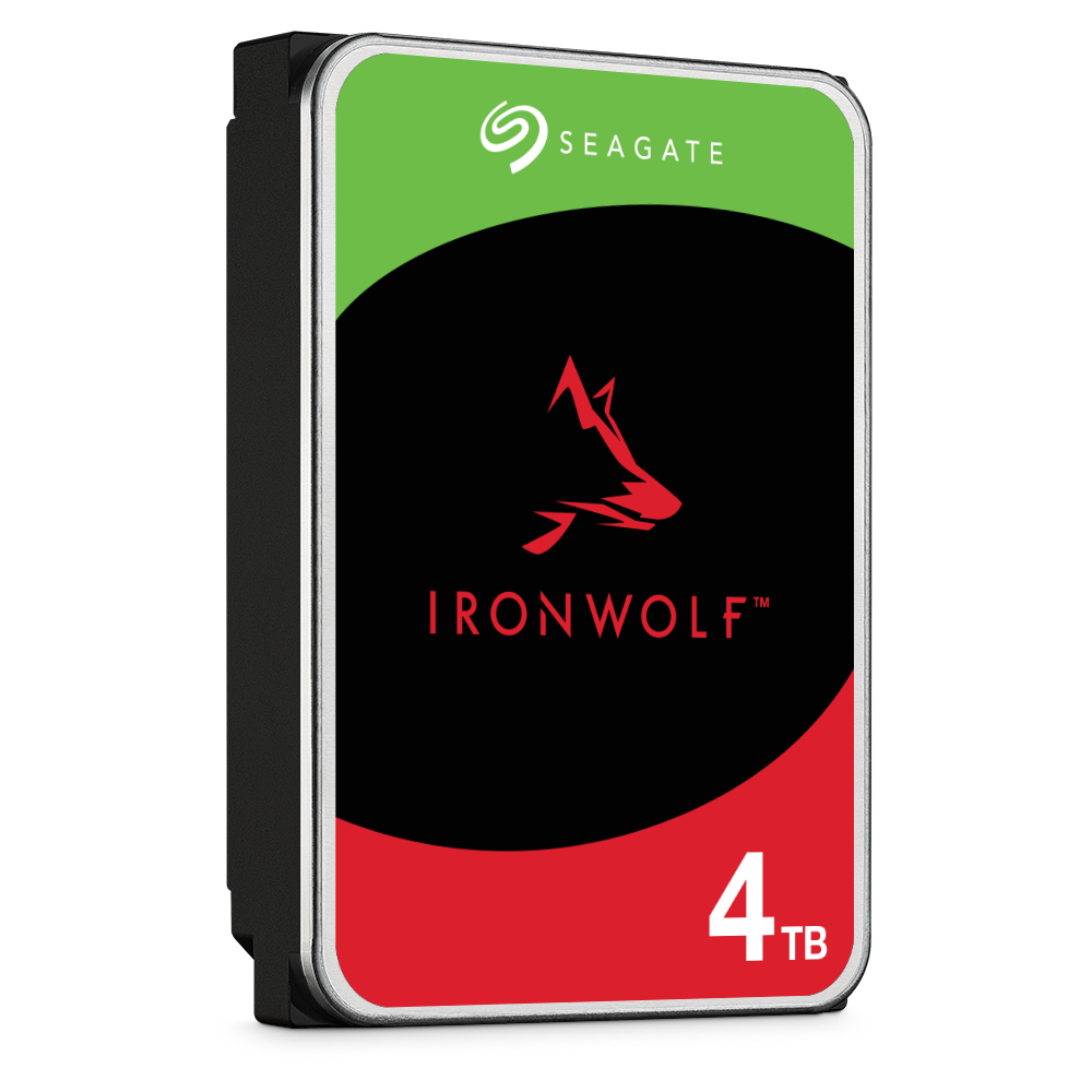 Seagate IRONWOLF 4TB NAS HDD 3.5" 5400RPM SATA 256MB- ST4000VN006 (3 Years Manufacture Local Warranty In Singapore) -Promo Price While Stock Last
