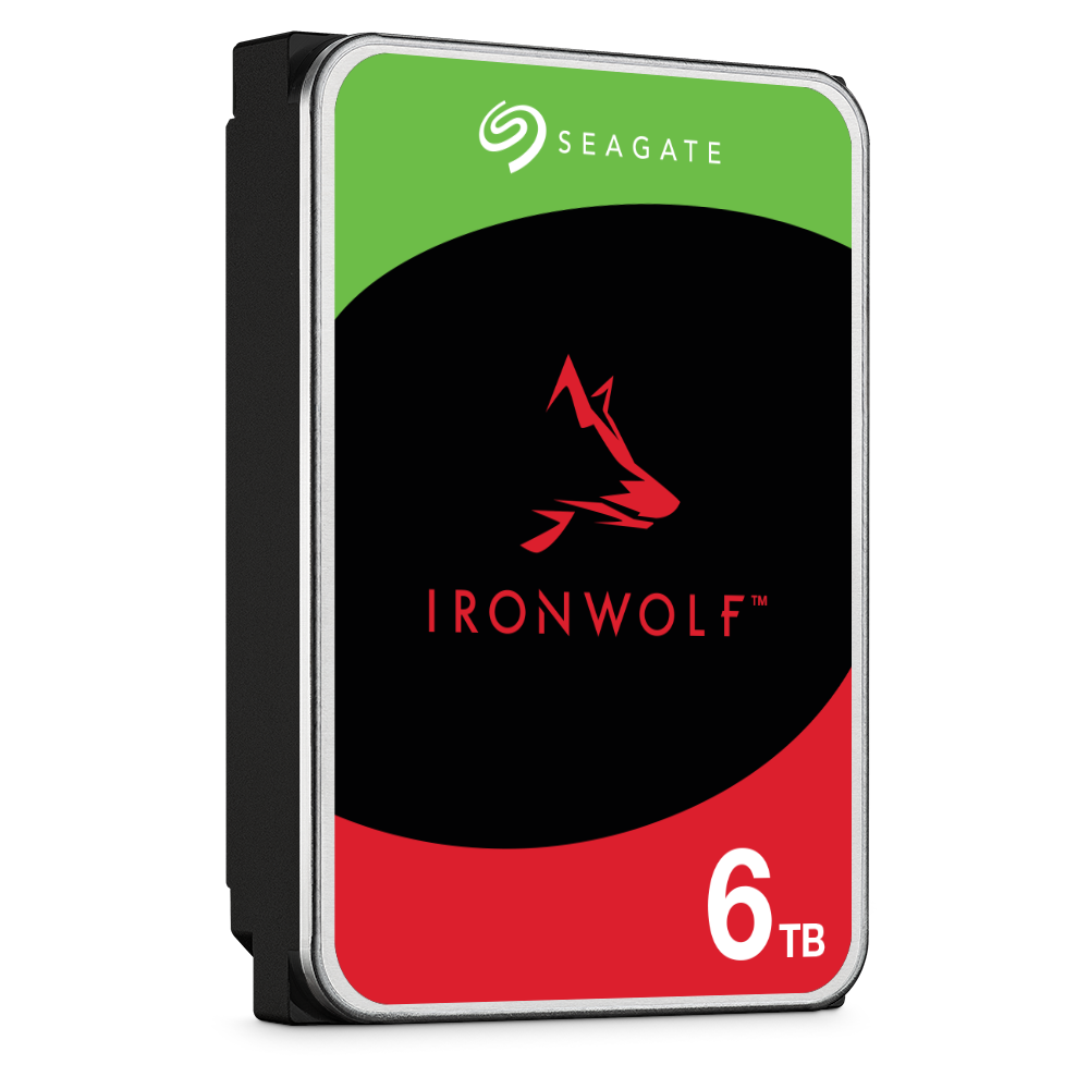 Seagate IRONWOLF 6TB NAS 3.5IN 6GB/S SATA 256MB ST6000VN001 (3 Years Manufacture Local Warranty In Singapore)-EOL