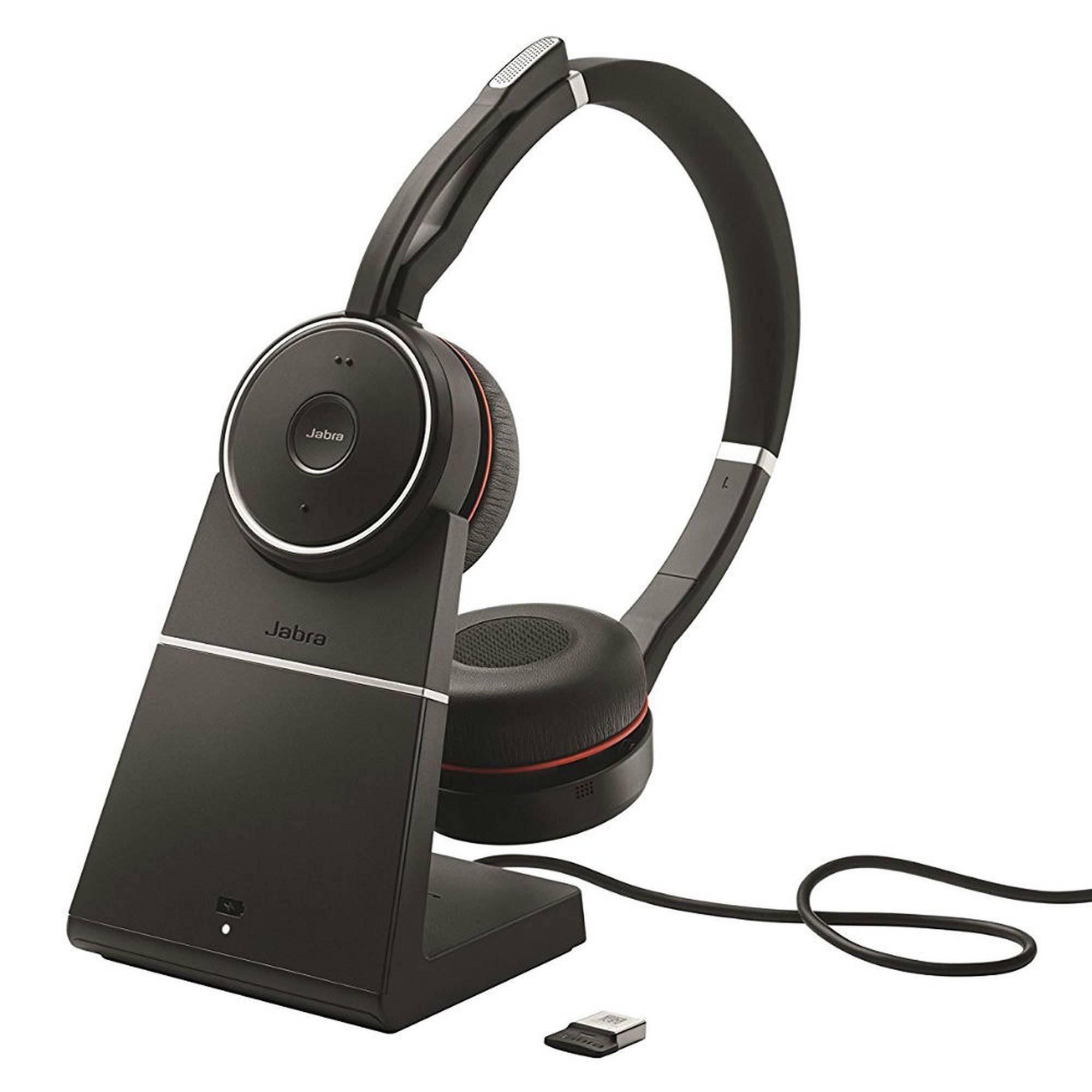 Jabra Evolve 75 headset UC Stereo with Charging Stand 7599-838-199 - Buy Singapore