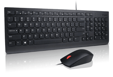Lenovo Essential Wired US Keyboard And Mouse Combo 4X30L79883 - Buy Singapore