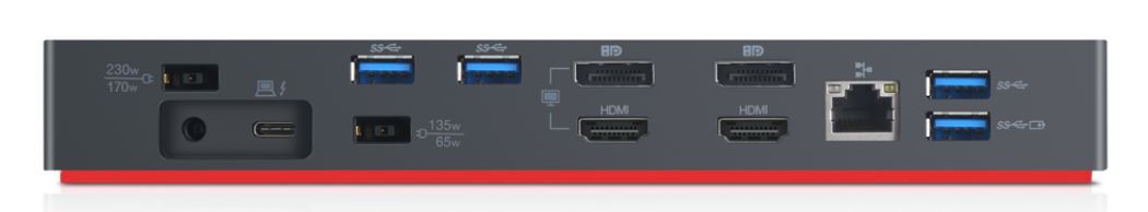 Lenovo Thinkpad Thunderbolt 3 Workstation Dock Gen 2 40ANY230UK - Buy Singapore
