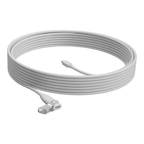 LOGITECH™ RALLY MIC POD EXTENSION CABLE 10M Off-White 952-000047 (2 years Warranty In Singapore) - Buy Singapore