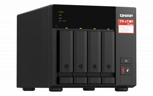 QNAP  4-Bay NAS AMD Ryzen quad-core 2.2 GHz 2.5GbE NAS supports M.2 NVMe SSD (QN-TS-473A-8G) (3 Years Manufacture Local Warranty In Singapore)
