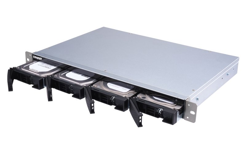 QNAP 4-Bay quad-core 1.7GHz 1U short-depth Rackmount NAS with 8GB RAM (QN-TS-431XeU-8G) (3 years Local Warranty in Singapore) - Win-Pro Consultancy Pte Ltd