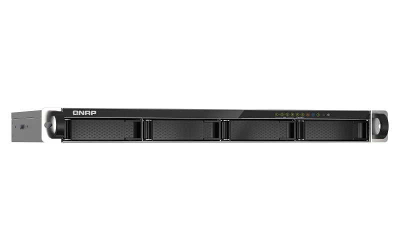 QNAP Short depth 1U rackmount 4-bay NAS M.2 NVMe SSD caching with 4GB RAM (QN-TS-435XeU-4G) (3 years Local Warranty in Singapore) - Win-Pro Consultancy Pte Ltd