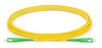 SC APC to SC APC Simplex OS2 Single Mode PVC (OFNR) 2.0mm Fiber Optic Patch Cable (for NetLink Trust, OpenNet, SingNet, Starhub, MyRepublic, LGA, ViewQwest, WhizComms) - Buy Singapore