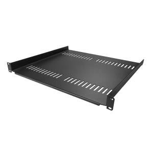 Startech 1U Vented Server Rack Cabinet Shelf - 16in Deep Fixed Cantilever Tray - Rackmount Shelf for AV/Data/Network Equipment Enclosure with Cage Nuts & Screws CABSHELF116V - Win-Pro Consultancy Pte Ltd