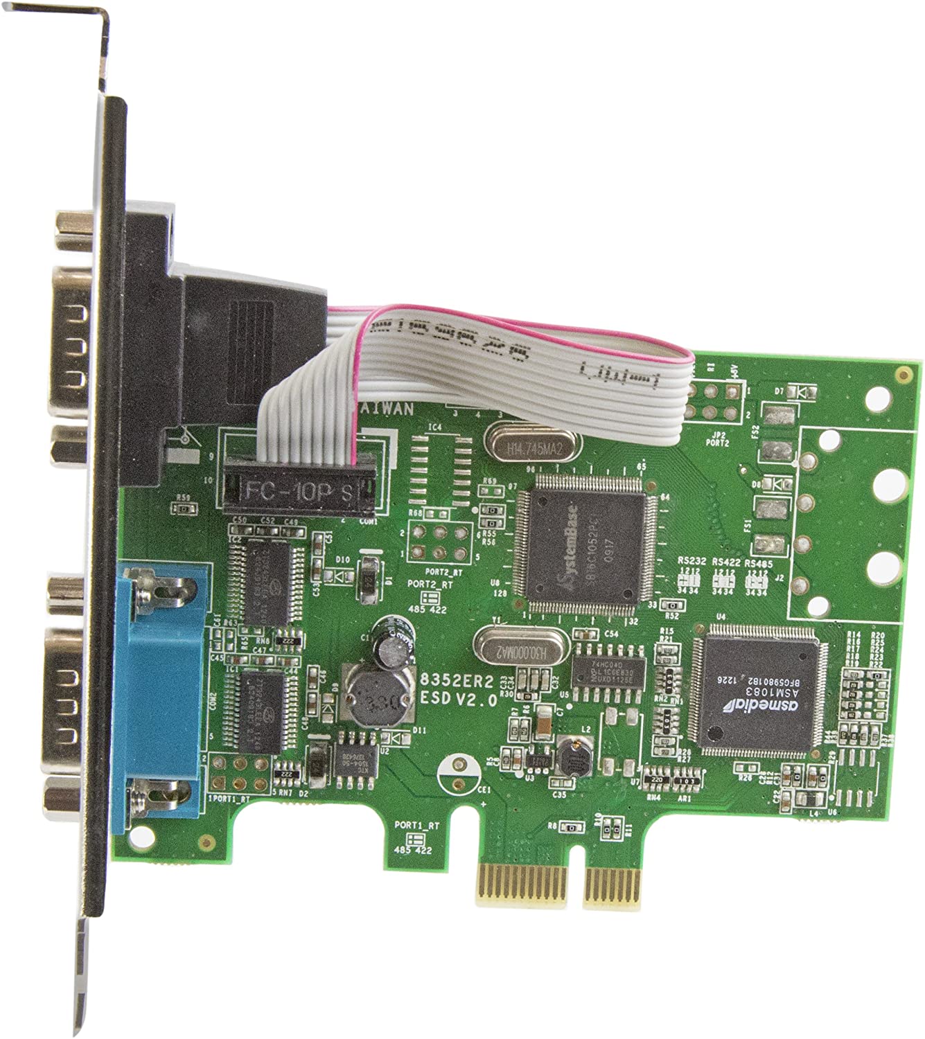 StarTech 2-PORT PCI EXPRESS SERIAL CARD WITH 16C1050 UART(PEX2S1050) - Win-Pro Consultancy Pte Ltd