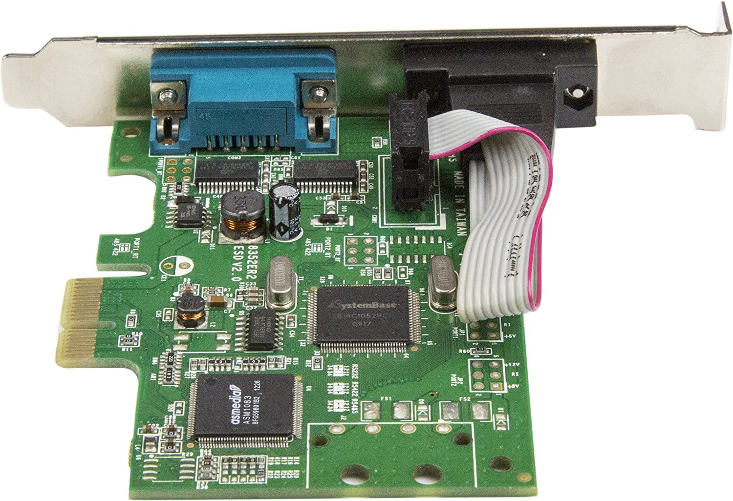 StarTech 2-PORT PCI EXPRESS SERIAL CARD WITH 16C1050 UART(PEX2S1050) - Win-Pro Consultancy Pte Ltd