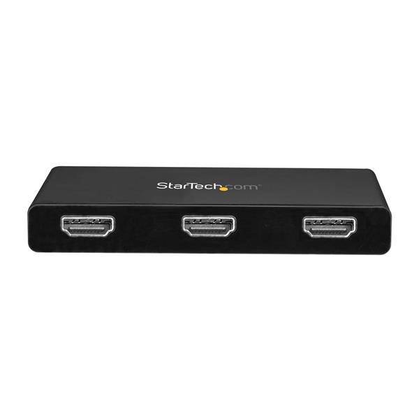 Startech 3 Port USB-C to HDMI Splitter MST Hub MSTCDP123HD (3 years Local Warranty in Singapore) - Buy Singapore