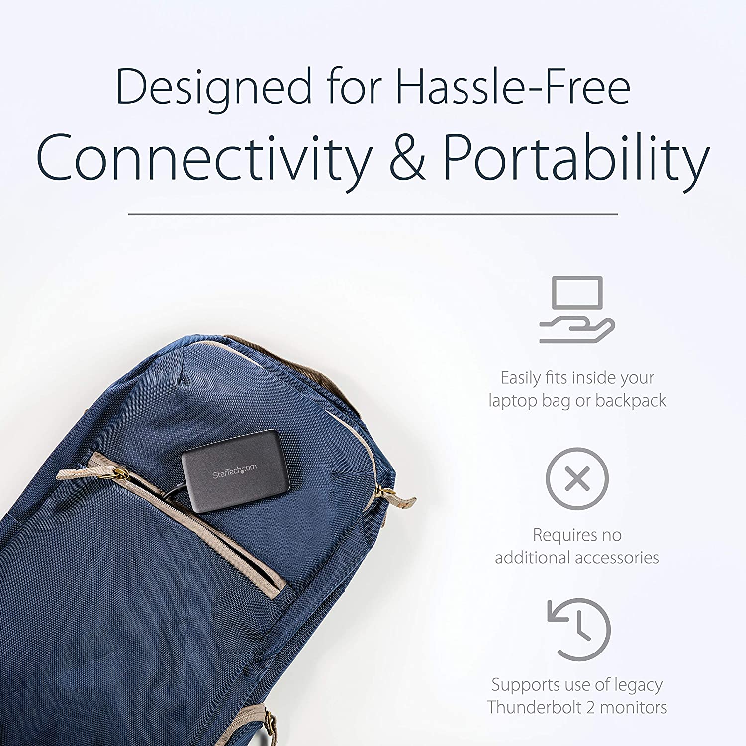 StarTech 3 TO THUNDERBOLT ADAPTER(TBT3TBTADAP) - Win-Pro Consultancy Pte Ltd