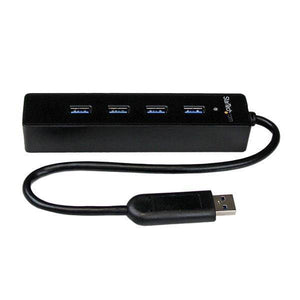 StarTech 4 Port Portable SuperSpeed USB 3.0 Hub with Built-in Cable ST4300PBU3 (2 Years Manufacture Local Warranty In Singapore)