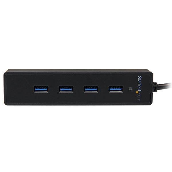 StarTech 4 Port Portable SuperSpeed USB 3.0 Hub with Built-in Cable ST4300PBU3 (2 years Local Warranty in Singapore) - Buy Singapore