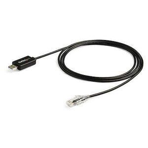 StarTech 6 ft. (1.8 m) Cisco USB Console Cable - USB to RJ45 ICUSBROLLOVR (2 Years Manufacture Local Warranty In Singapore)