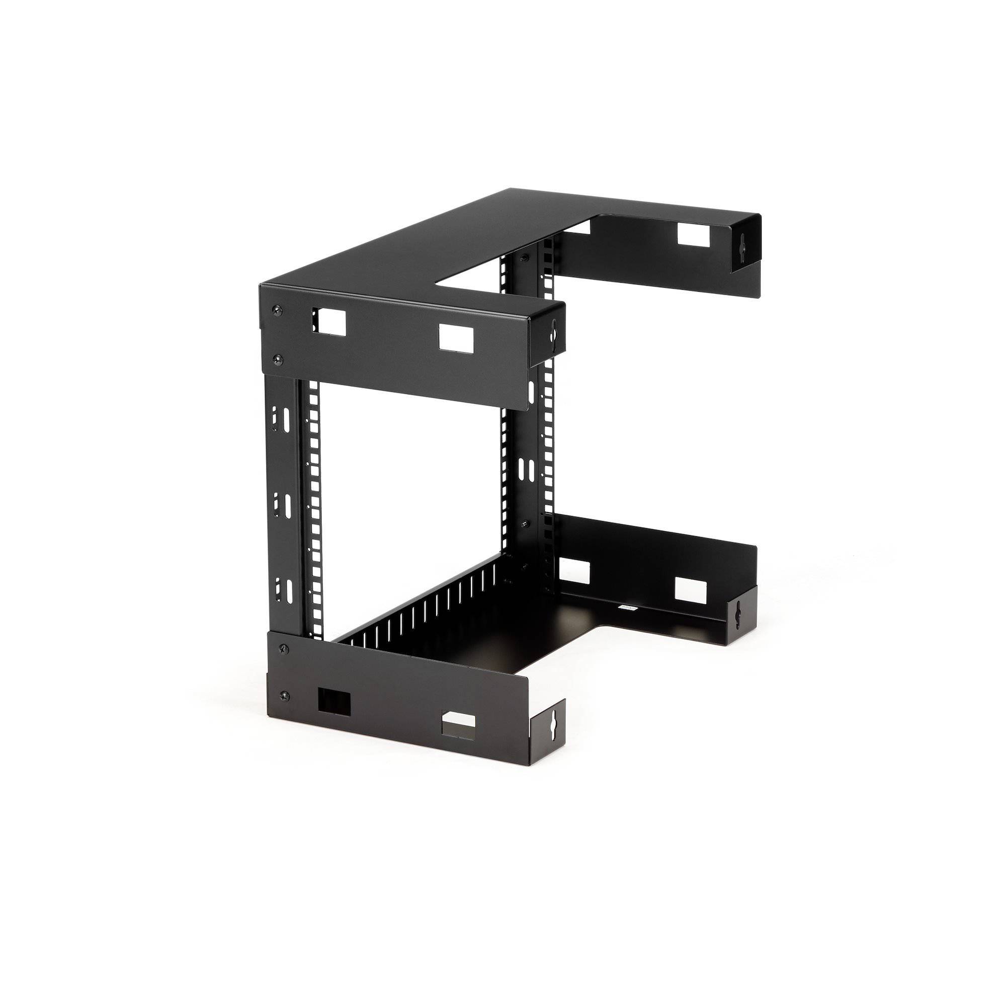 StarTech 8U 19" Wall Mount Network Rack - 12" Deep 2 Post Open Frame Server Room Rack - 12IN DEEP RK812WALLO - Buy Singapore