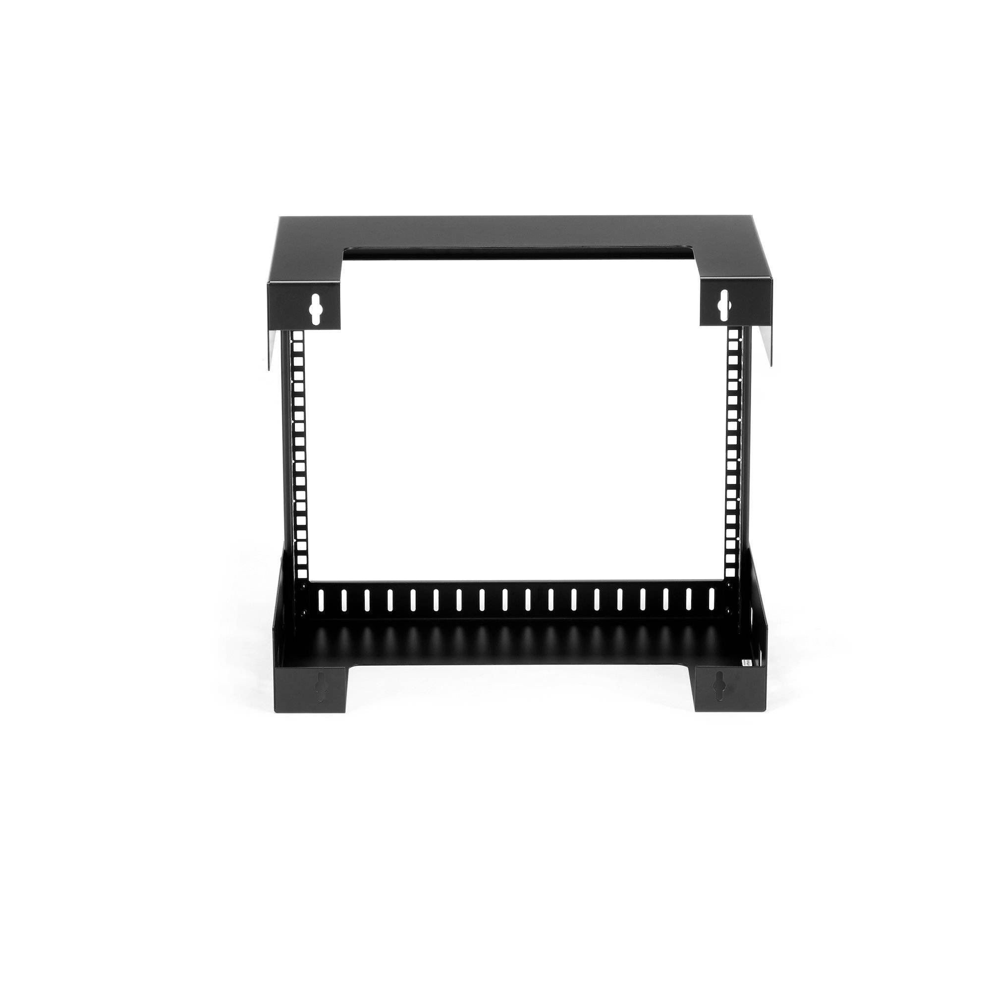 StarTech 8U 19" Wall Mount Network Rack - 12" Deep 2 Post Open Frame Server Room Rack - 12IN DEEP RK812WALLO - Buy Singapore