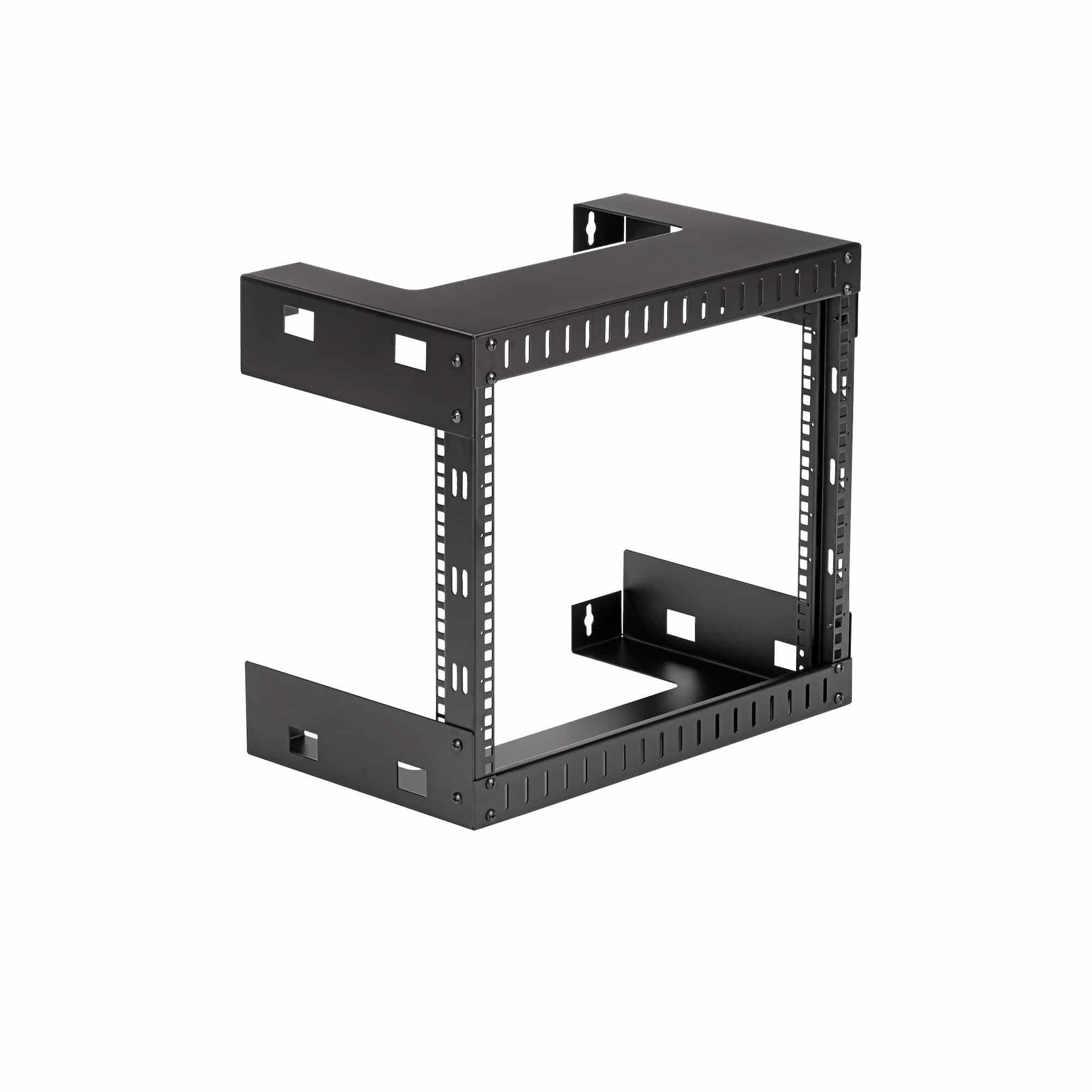 StarTech 8U 19" Wall Mount Network Rack - 12" Deep 2 Post Open Frame Server Room Rack - 12IN DEEP RK812WALLO - Buy Singapore