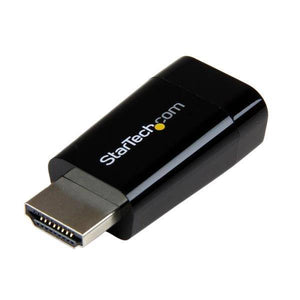 Startech Compact HDMI to VGA Adapter Converter HD2VGAMICRO  (3 Years Manufacture Local Warranty In Singapore)
