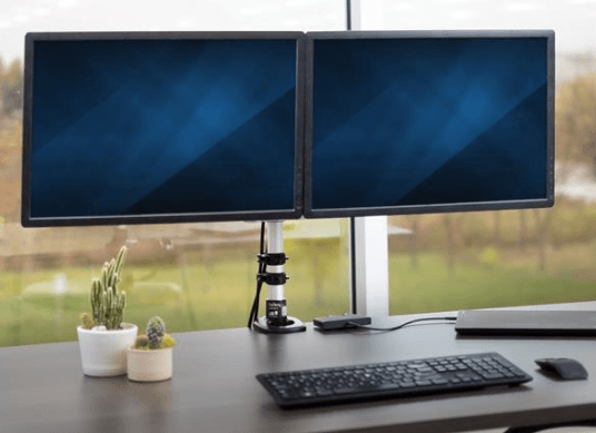 StarTech Desk-Mount Dual Monitor Arm - Full Motion Articulating - Premium ARMDUAL30 (10 years Local Warranty in Singapore) - Buy Singapore
