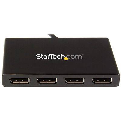 Startech DisplayPort to DisplayPort Multi-Monitor Splitter - 4-Port MST Hub MSTDP124DP - Buy Singapore