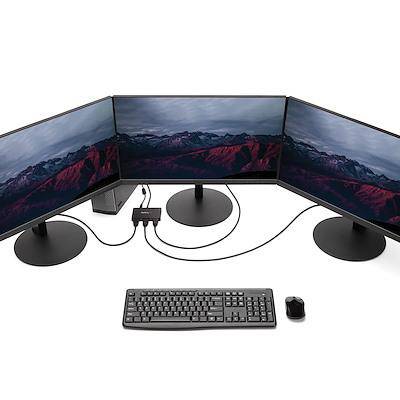 Startech DisplayPort to HDMI Multi-Monitor Splitter 3-Port MST Hub MSTDP123HD (3 years Local Warranty in Singapore) - Buy Singapore