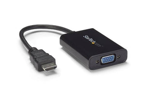 Startech HDMI to VGA Video Adapter Converter with Audio HD2VGAA2 (3 Years Manufacture Local Warranty In Singapore)