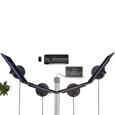 Startech Mini DisplayPort to DisplayPort Multi-Monitor Splitter - 4-Port MST Hub MSTMDP124DP - Buy Singapore