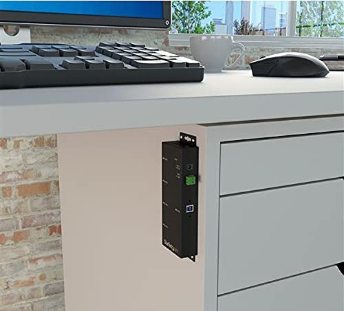 StarTech MOUNTABLE 4 PORT RUGGED INDUSTRIAL SUPERSPEED USB 3.0 HUB(ST4300USBM) - Win-Pro Consultancy Pte Ltd