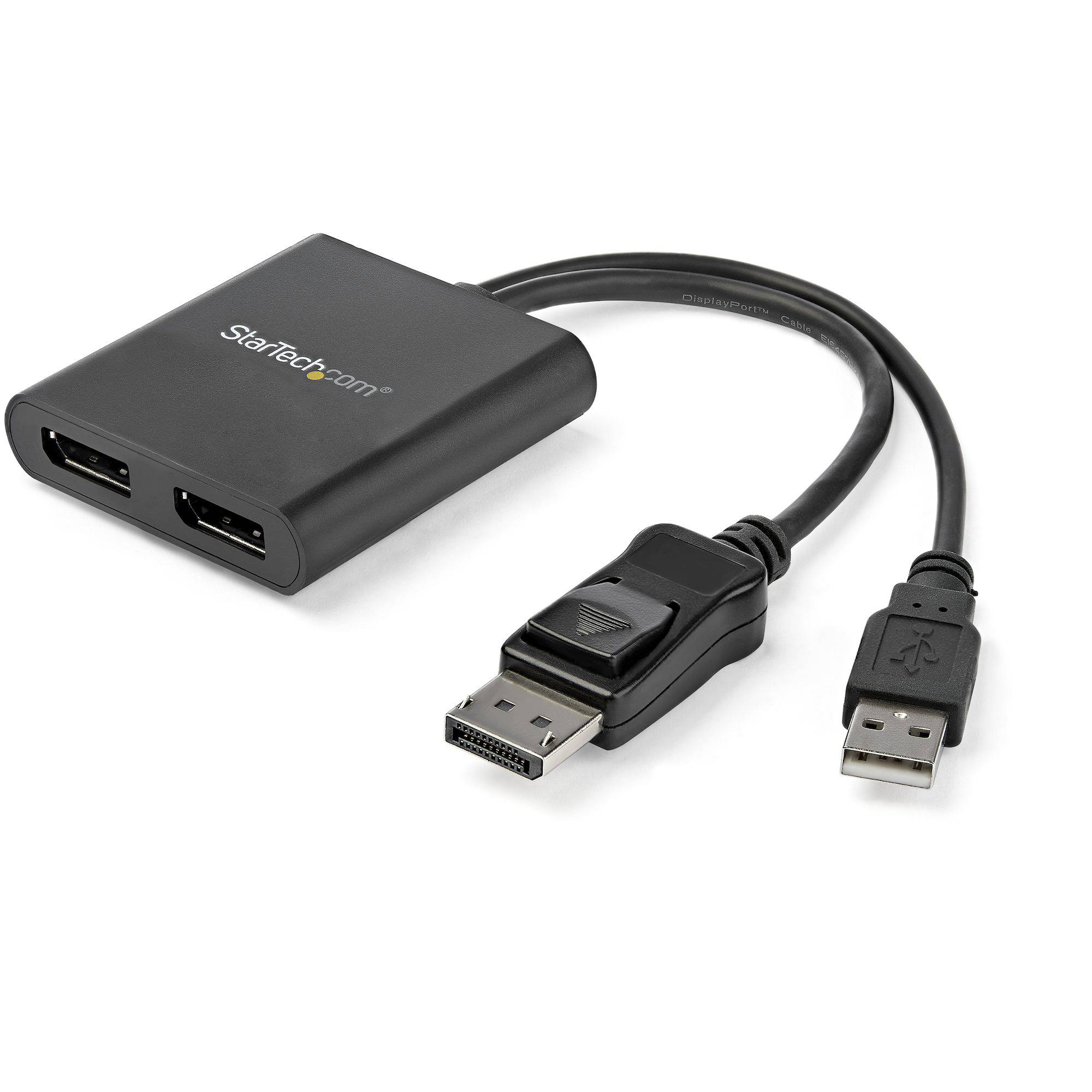 Startech MST HUB - DISPLAYPORT TO 2X DISPLAYPORT MULTI STREAM TRANSPORT HUB MSTDP122DP (3 years Local Warranty in Singapore) - Buy Singapore