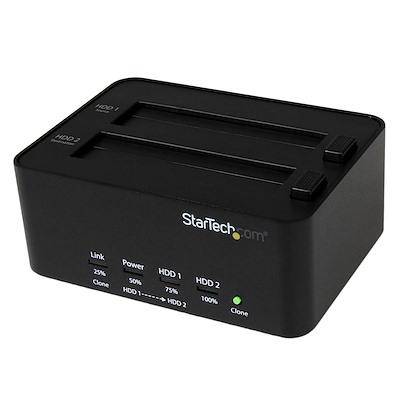 StarTech USB 3.0 SATA Hard Drive Duplicator & Eraser Dock - Standalone 2.5/3.5in HDD & SSD Eraser and Cloner SATDOCK2REU3 (2 years Local Warranty in Singapore) - Buy Singapore