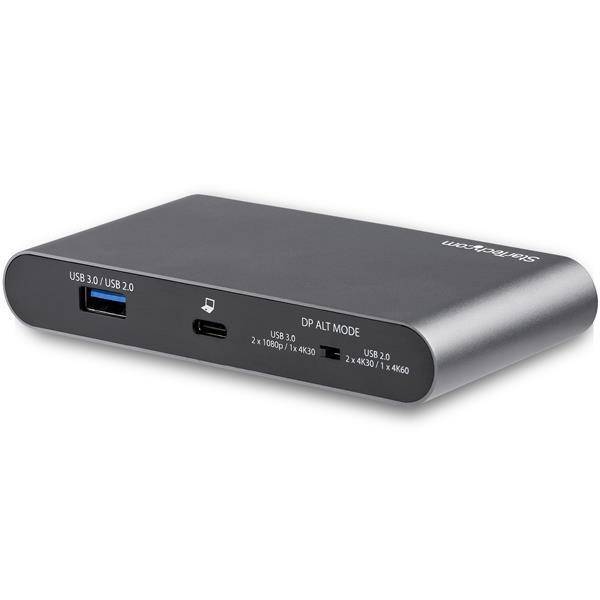 StarTech USB C Dock - 4K Dual Monitor DisplayPort - Mini Laptop Docking Station - 100W Power Delivery Passthrough - GbE, 2-Port USB-A Hub - USB Type-C Multiport Adapter - 3.3' Cable DK30C2DAGPD (3 years Local Warranty in Singapore) - Buy Singapore