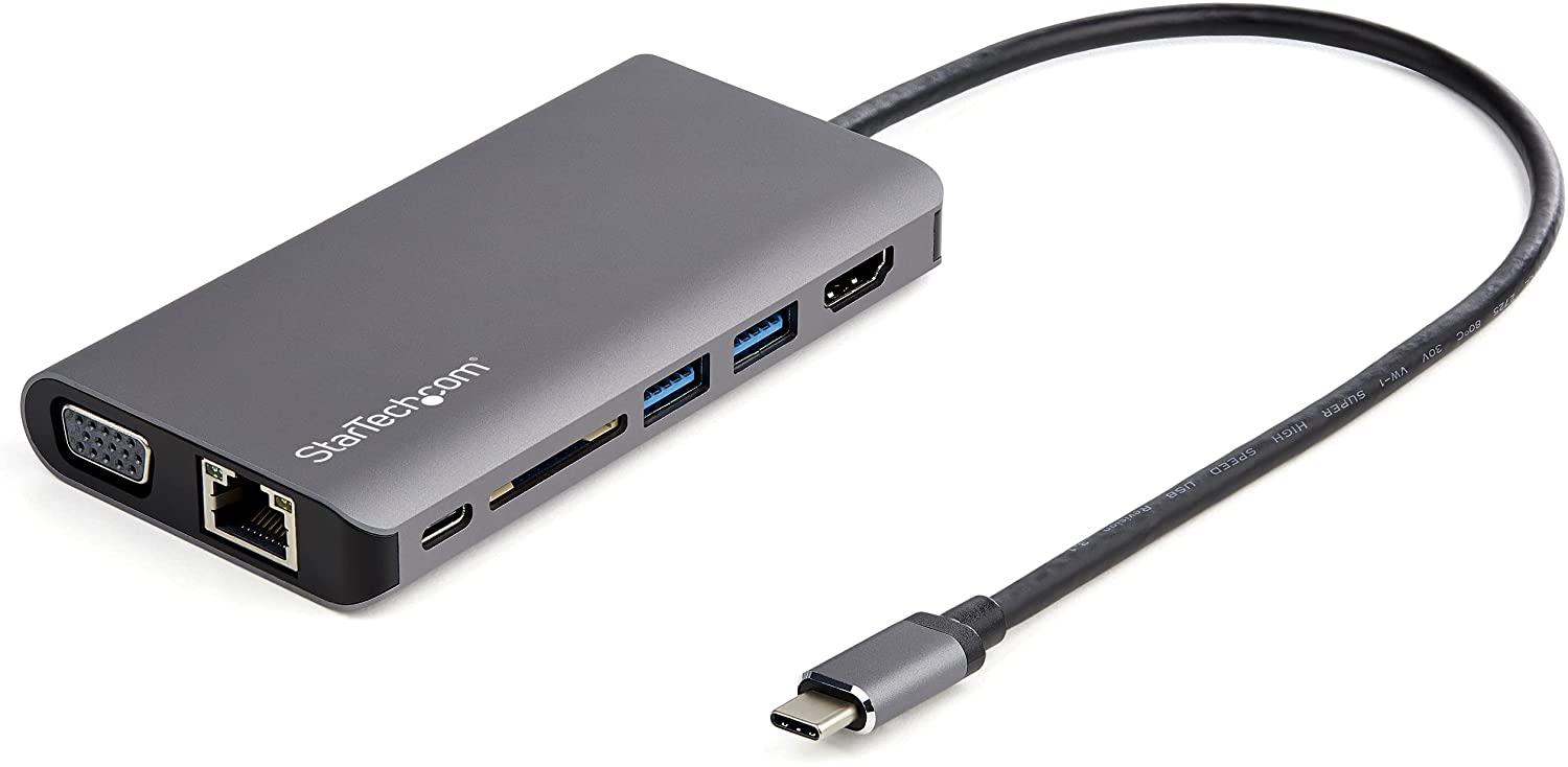 StarTech USB-C Multiport Adapter - HDMI or VGA (DKT30CHVAUSP) - Win-Pro Consultancy Pte Ltd