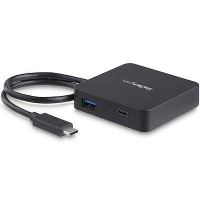 Startech USB C Multiport Adapter - Portable USB-C Mini Dock 4K HDMI Video - Gigabit Ethernet, USB 3.0 Hub (1x USB-A 1x USB-C) - USB Type-C Multiport Adapter - Thunderbolt 3 Compatible DKT30CHD - Buy Singapore