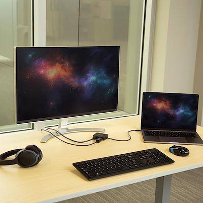 Startech USB C Multiport Adapter - Portable USB-C Mini Dock 4K HDMI Video - Gigabit Ethernet, USB 3.0 Hub (1x USB-A 1x USB-C) - USB Type-C Multiport Adapter - Thunderbolt 3 Compatible DKT30CHD - Buy Singapore